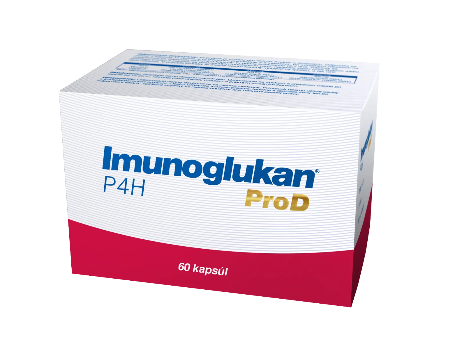 Imunoglukan P4H ProD 1×60 cps, výživový doplnok