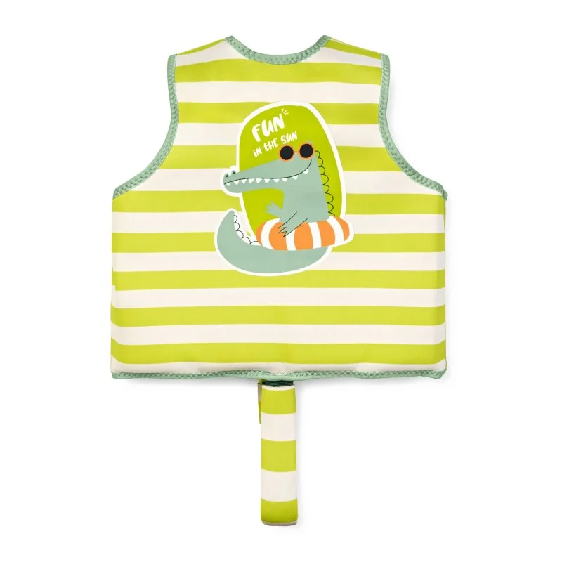 Saro Baby plavecká neoprénová vesta s UV ochranou (1-3r) Tropicool Pink