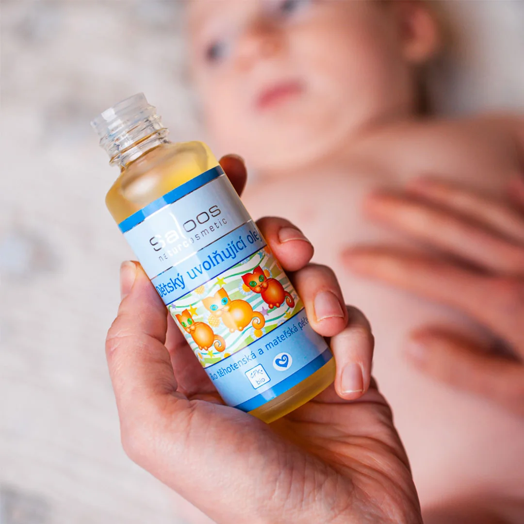 Saloos BIO Detský uvoľňujúci olej 1×50 ml, uvoľňujúci olej