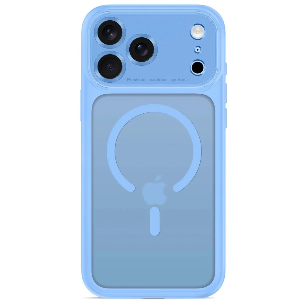 Tech-Protect MagPeak MagSafe CC kryt na iPhone 17 Pro Max / 18 Pro Max, svetlomodrý
