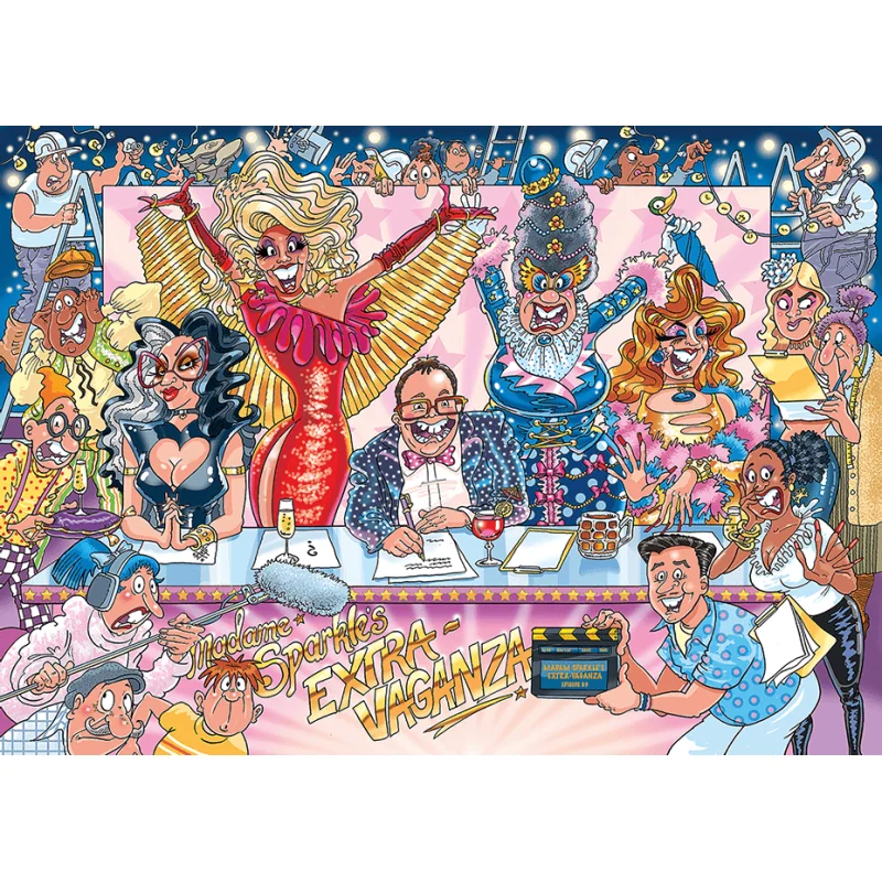 Jumbo Wasgij Original puzzle Rule the Runway! 1000 dielikov