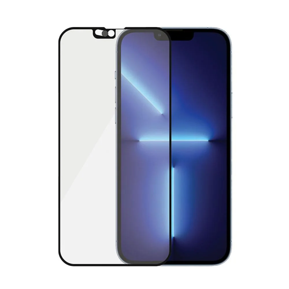 Tvrdené sklo Case Friendly CamSlider pre iPhone 13 Pro Max Čierna, 1 x 1 kus