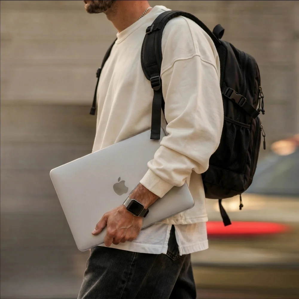 Tech-Protect Softshell kryt na MacBook Neo 13'' 2026, priesvitný
