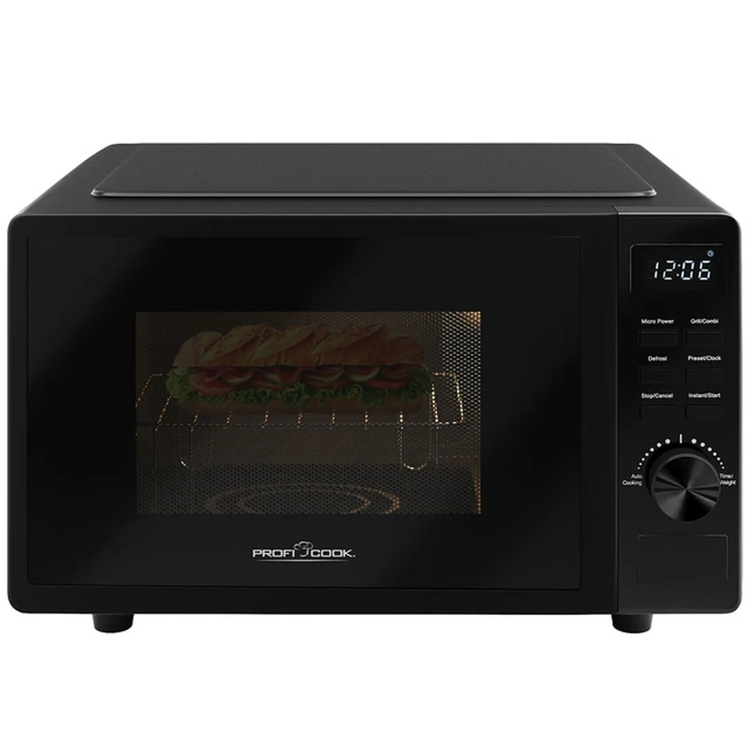 ProfiCook MWG 1278 mikrovlnná rúra s grilom 20 l, bez otočného taniera
