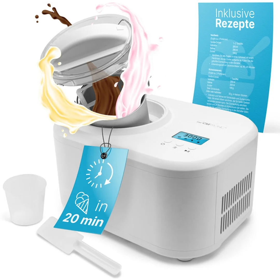 Clatronic ICM 3799 výrobník zmrzliny s kompresorom