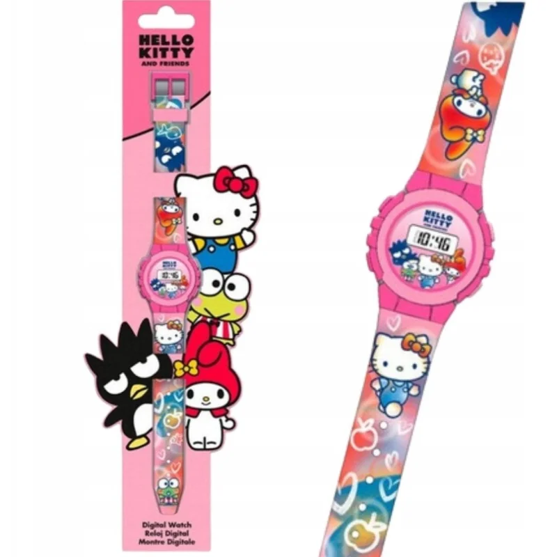 Kids Euroswan Detské digitálne hodinky Hello Kitty