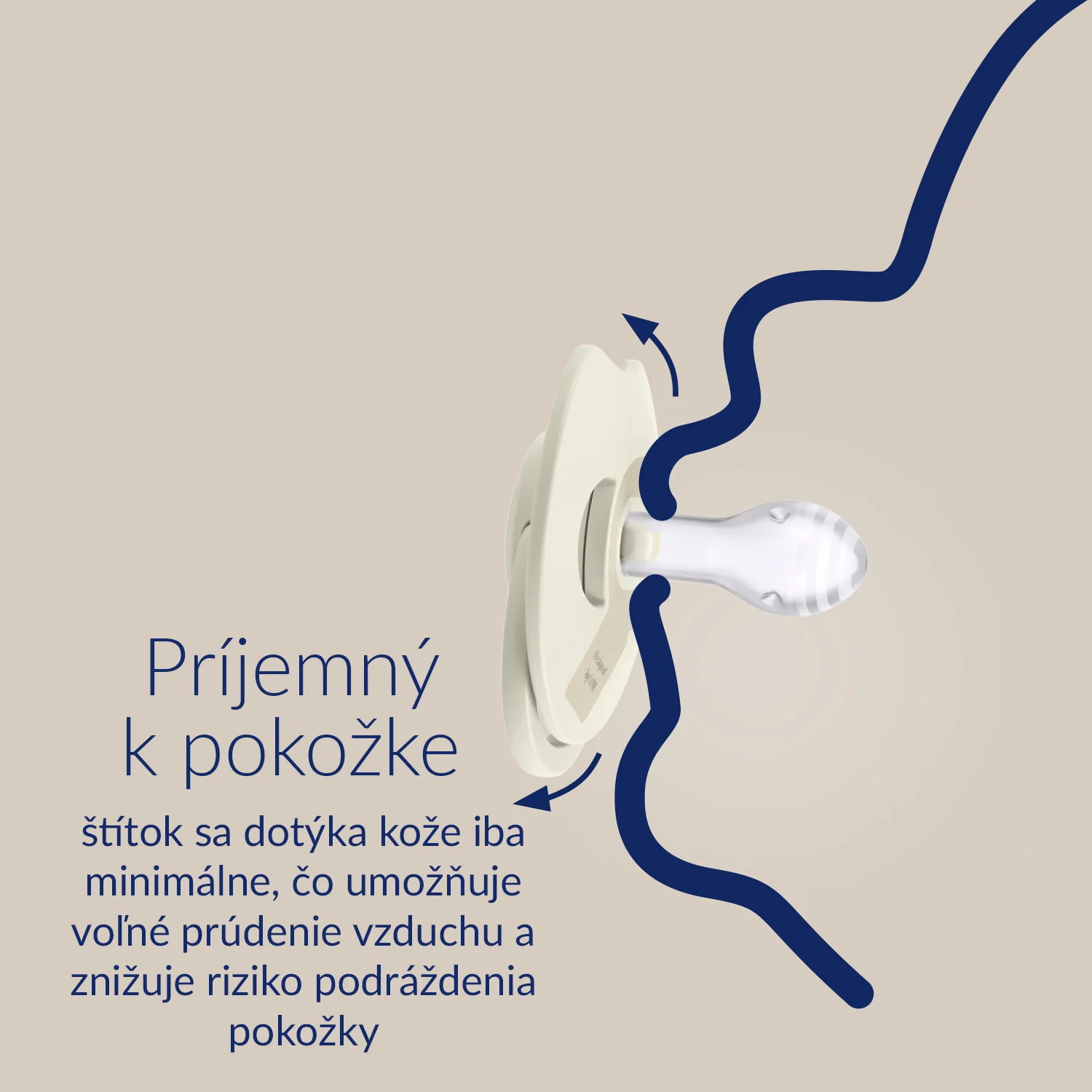 LOVI Cumlík silikónový dynamický PRIME 6-18m Aqua Green 3 ks