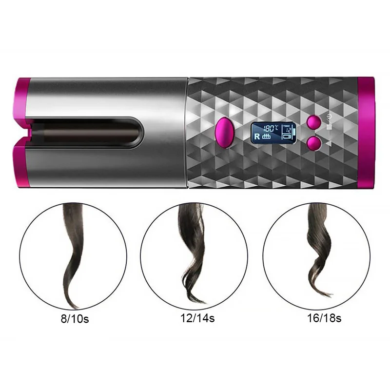 Curler na vlasy CORDLESS AUTOMATIC CURLER YX-801