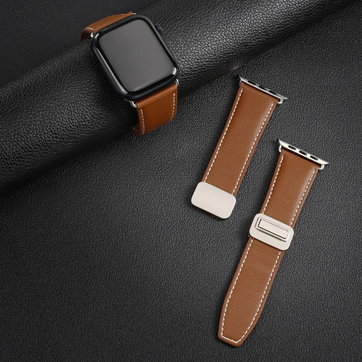 Dux Ducis Ya remienok na Apple Watch 42/44/45/49mm brown