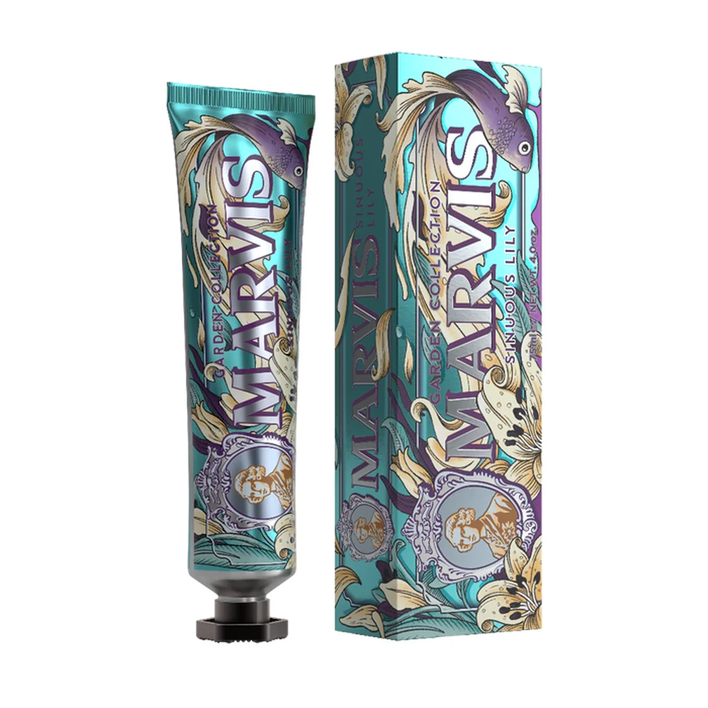 2 ks Marvis Sinuos Lily Zubná pasta, 75 ml