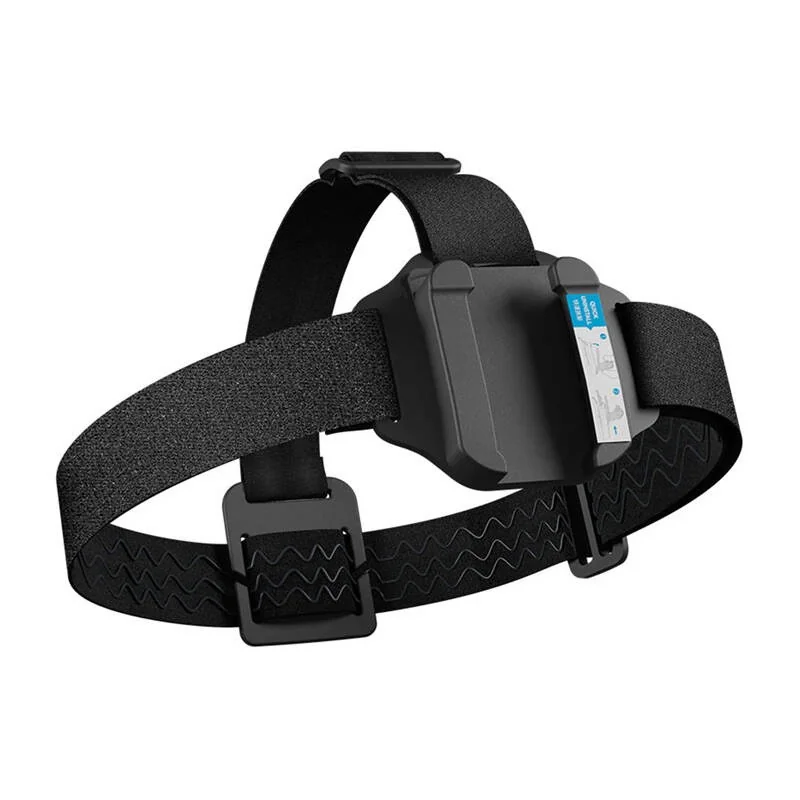 Telesin Headband čelenka s úchytom pre športové kamery GoPro, čierna