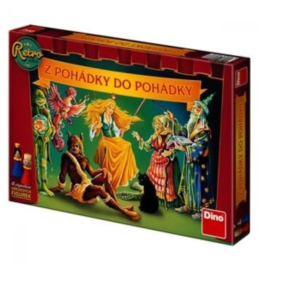 Spoločenská hra Z rozprávky do rozprávky-DINOTOYS