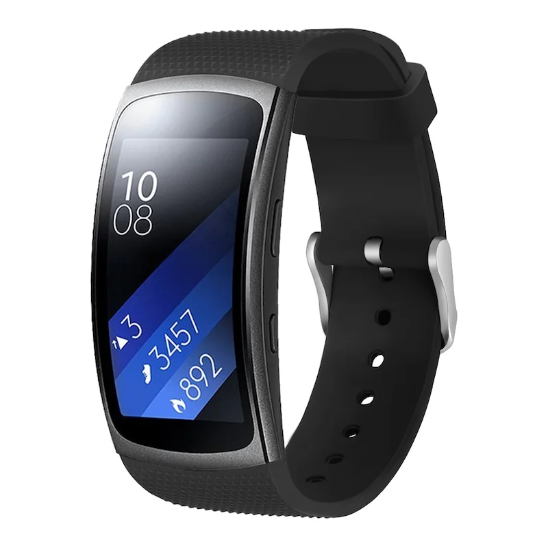 BStrap Silicone Land remienok na Samsung Gear Fit 2 black