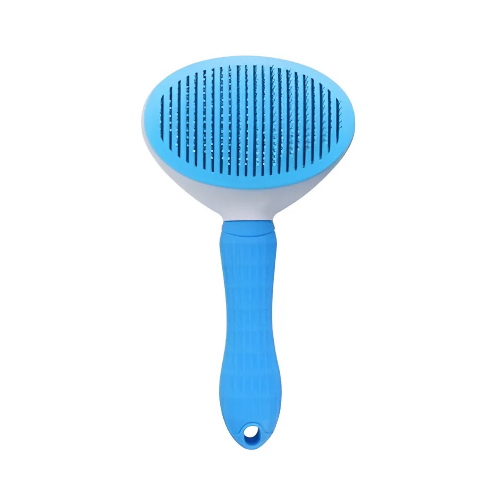 MG Brush samočistiaca kefa na srsť, modrá 
