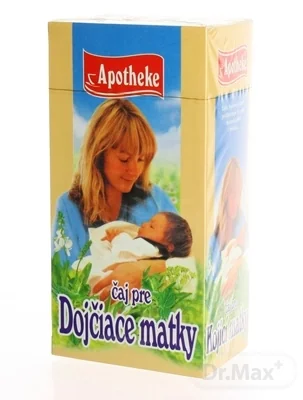 APOTHEKE ČAJ PRE DOJČIACE MATKY 20×1,5 g (30 g), bylinný čaj