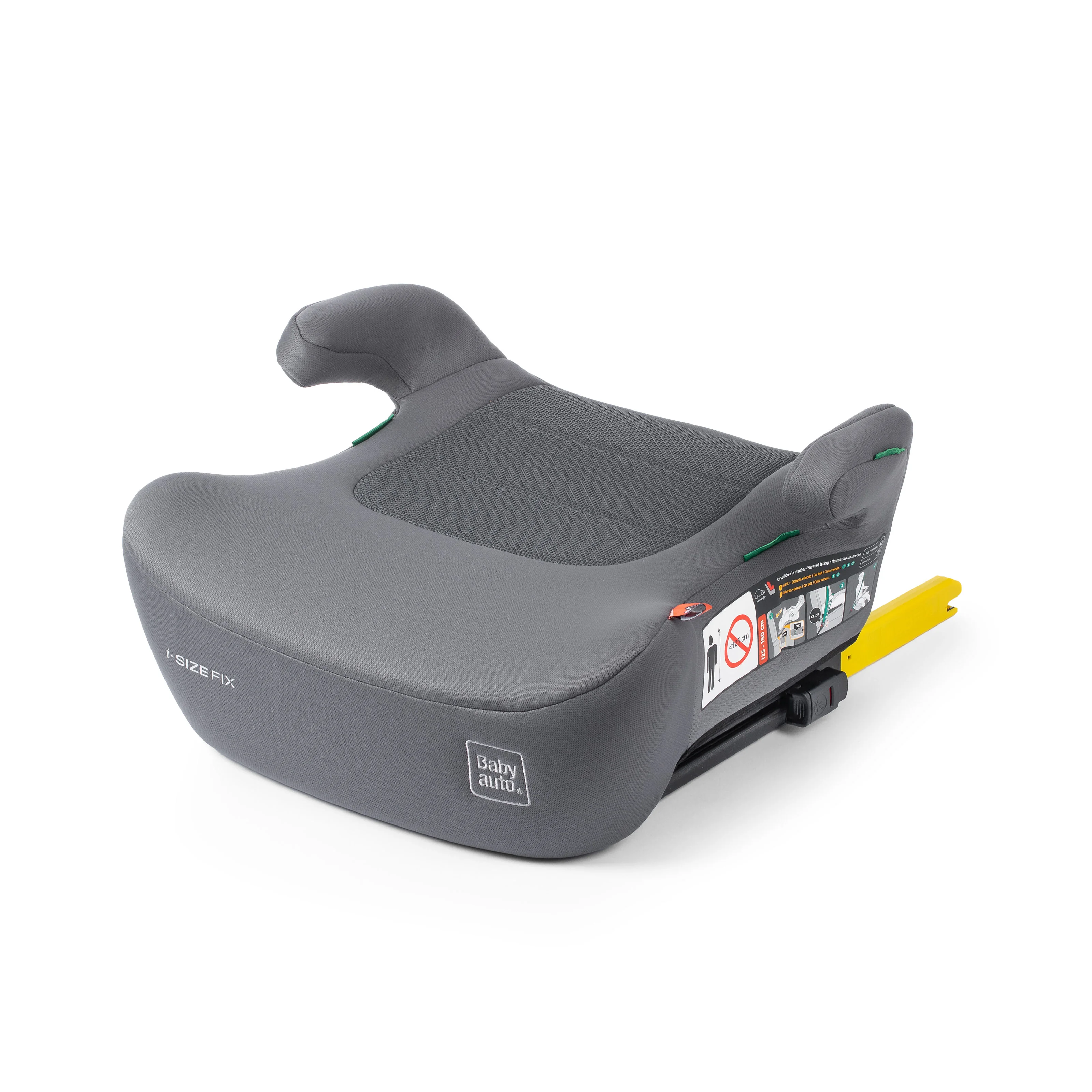 Babyauto GEKKO iFIX i-Size podsedák 125–150 cm phantom grey