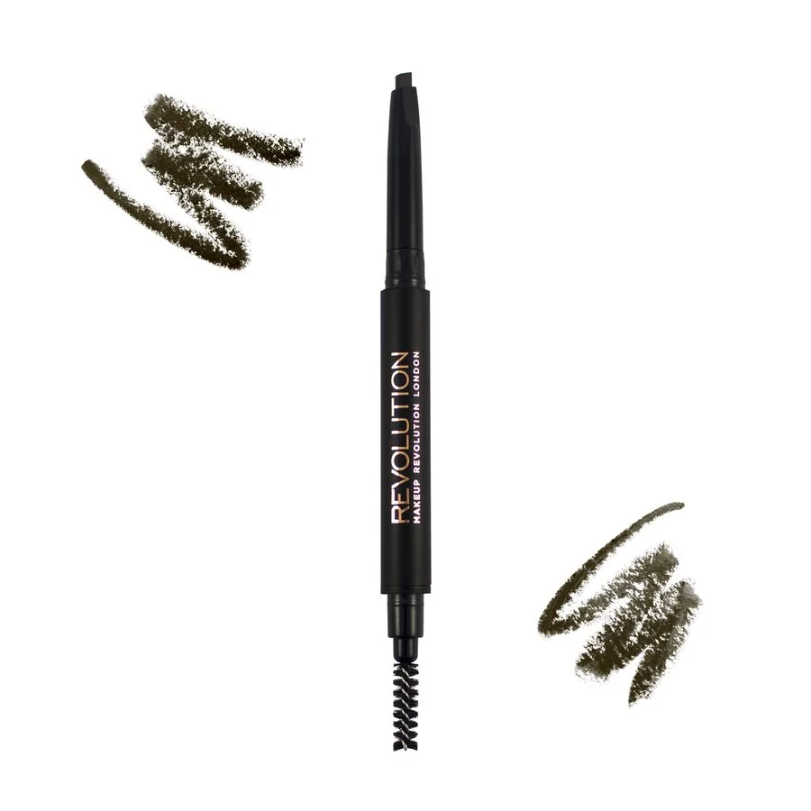 Revolution Duo Medium Brown ceruzka na obočie 1×1 ks, ceruzka na obočie