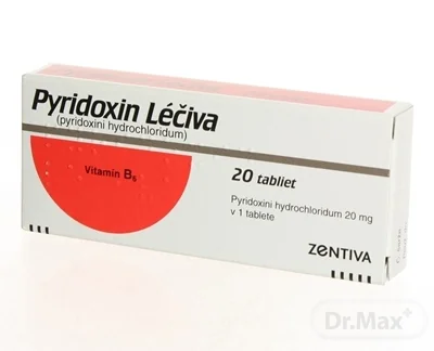 Pyridoxin Léčiva 1×20 tbl