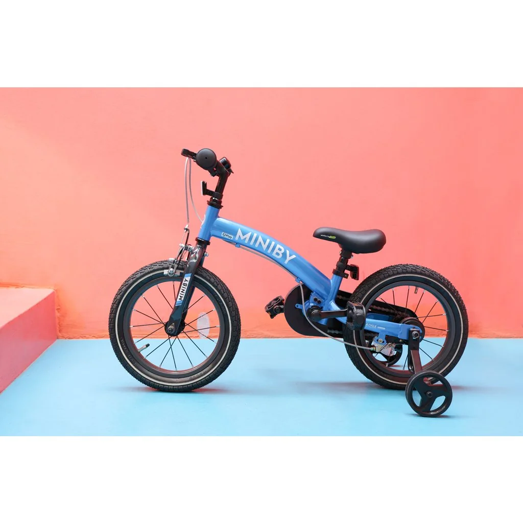 Bicykel Miniby 3v1 Blue, vek 2 - 8 rokov
