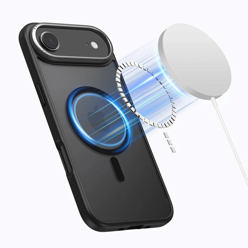Tech-Protect MagEdge MagSafe kryt na iPhone 17 Air, čierny