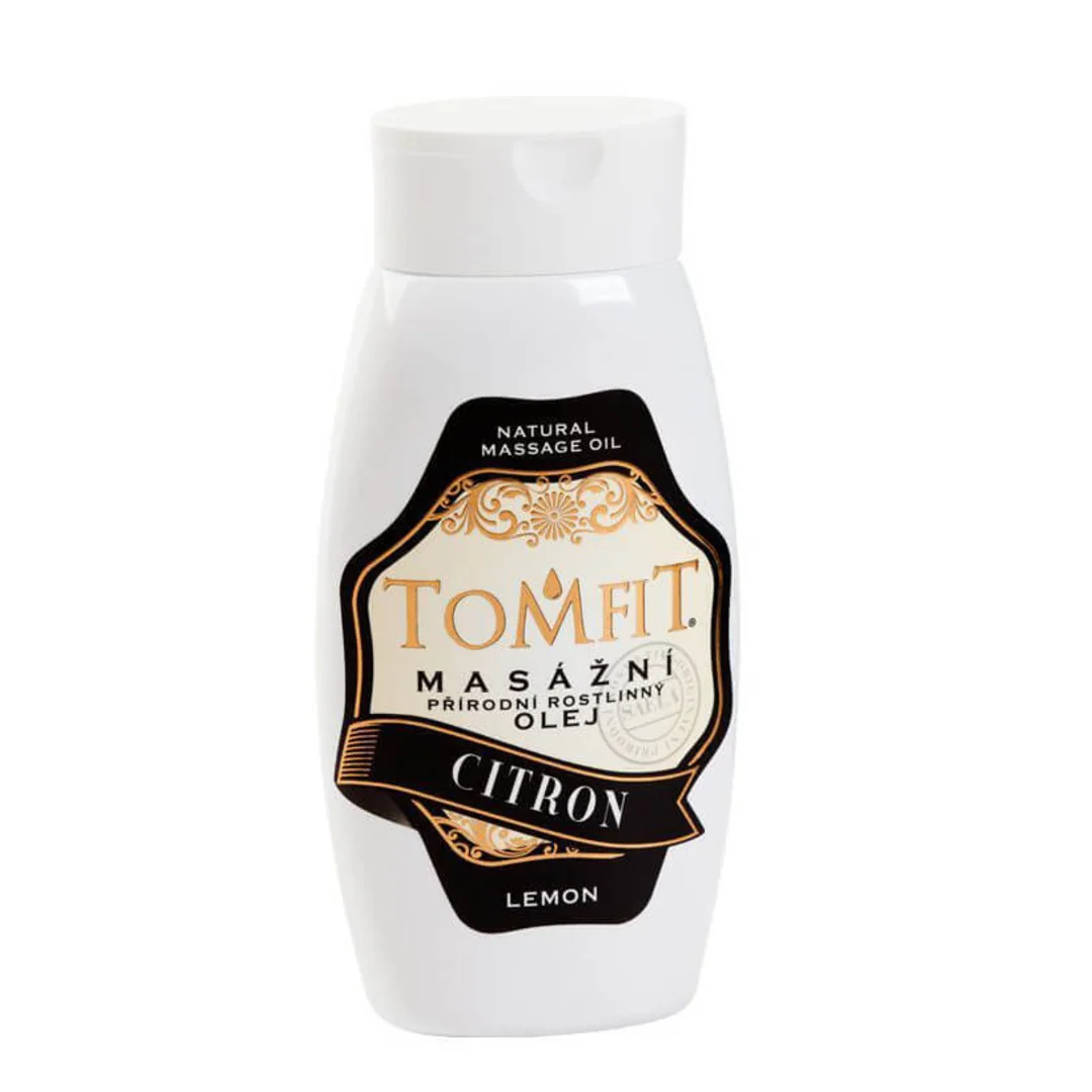 Masážny rastlinný olej Citrónový 250 ml