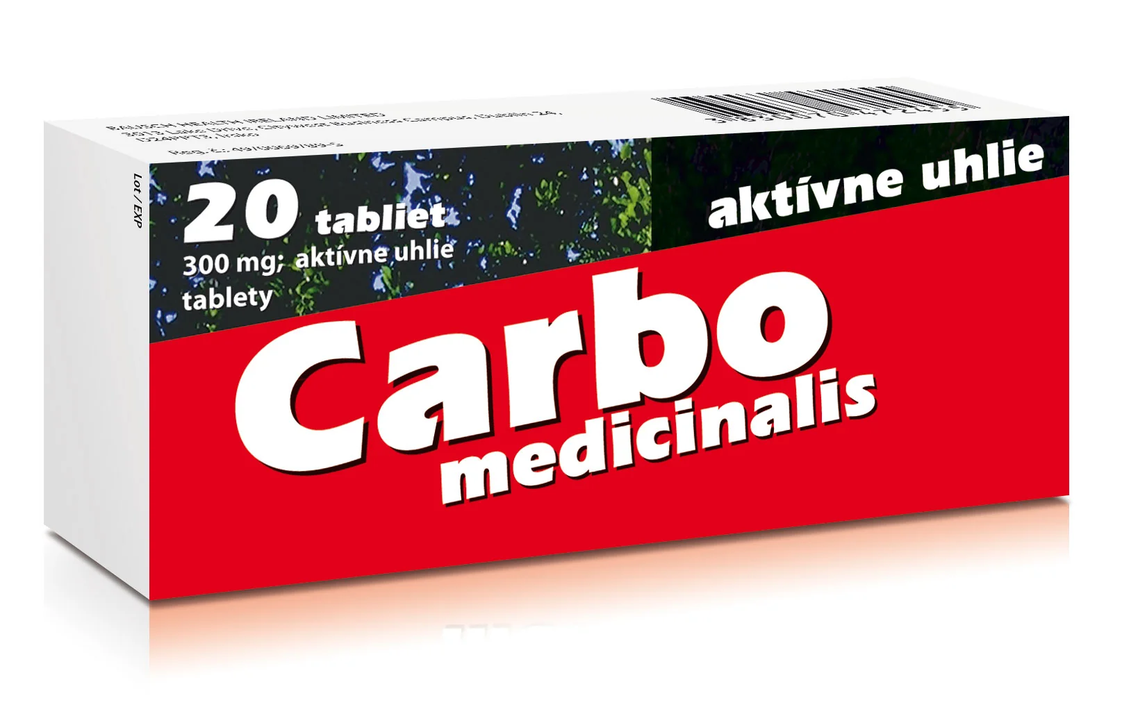 Carbo medicinalis 20 tbl