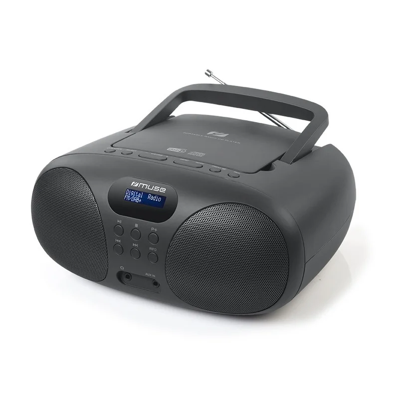 MUSE M-208DB, prenosné CD/DAB /FM, USB