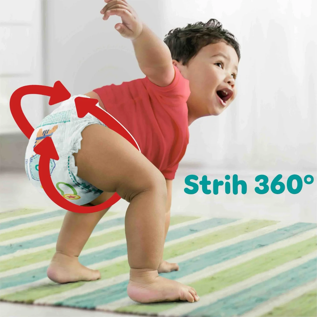 PAMPERS PANTS PLIEN.NOHAVICKY V.7 17KG 42KS 1×42 ks, plienkové nohavičky vo veľkosti 7