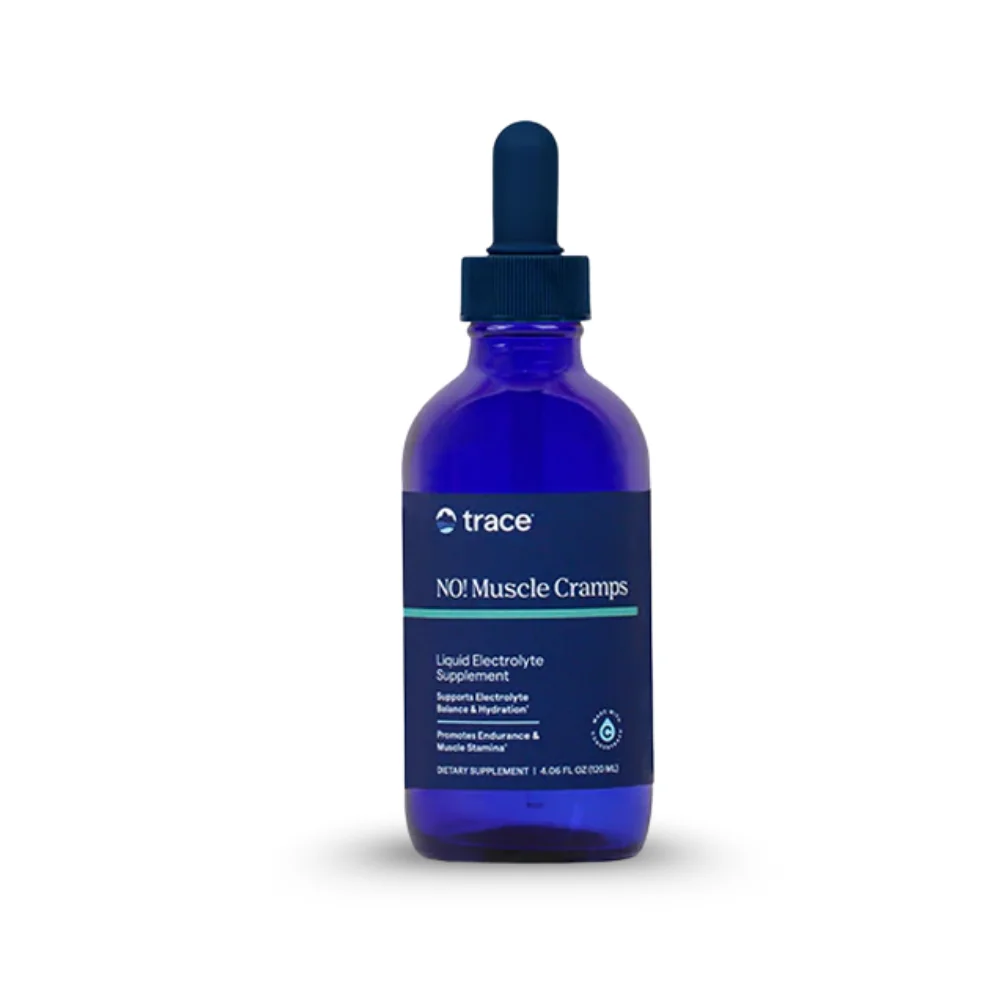 Trace Minerals NO! Muscle Cramps - Elektrolyty na podporu svalov , 120 ml