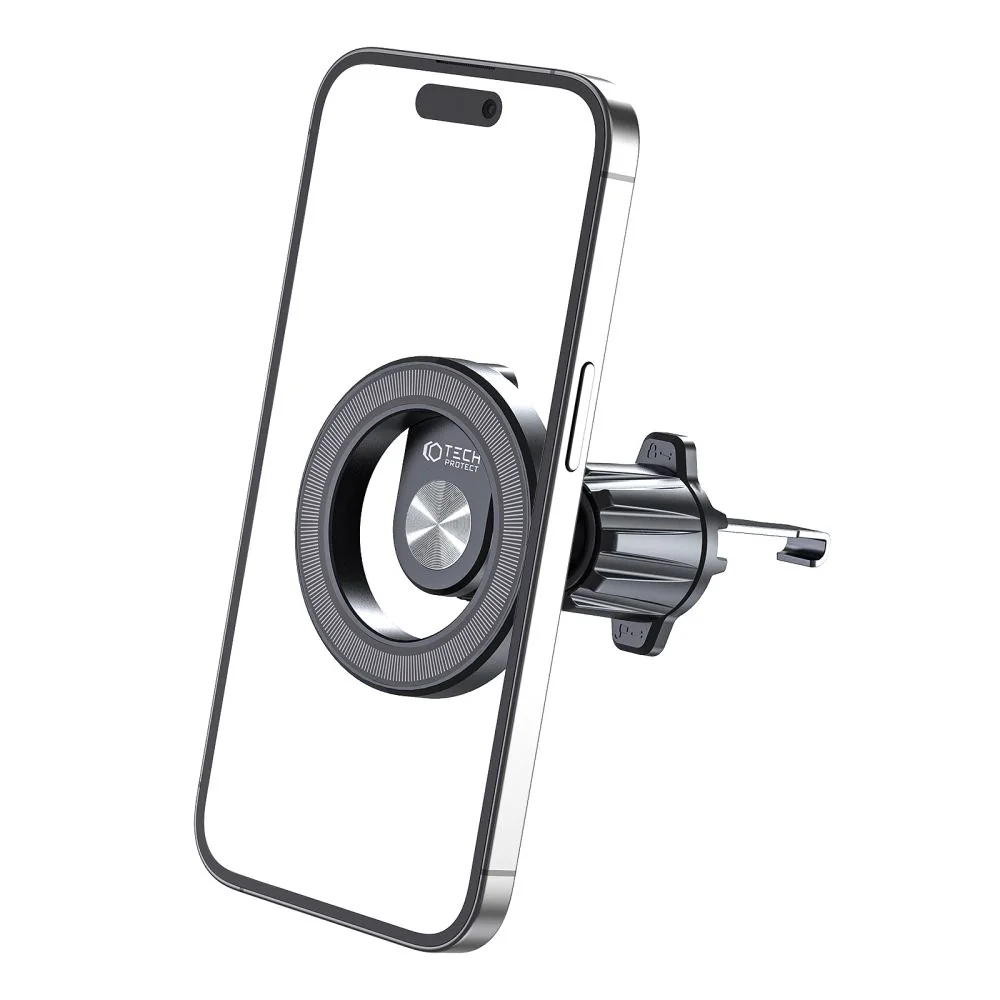Tech-Protect N53 MagSafe magnetický držiak na mobil do auta, čierny