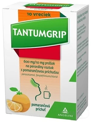 TANTUMGRIP s pomarančovou príchuťou 1×10 ks, liek