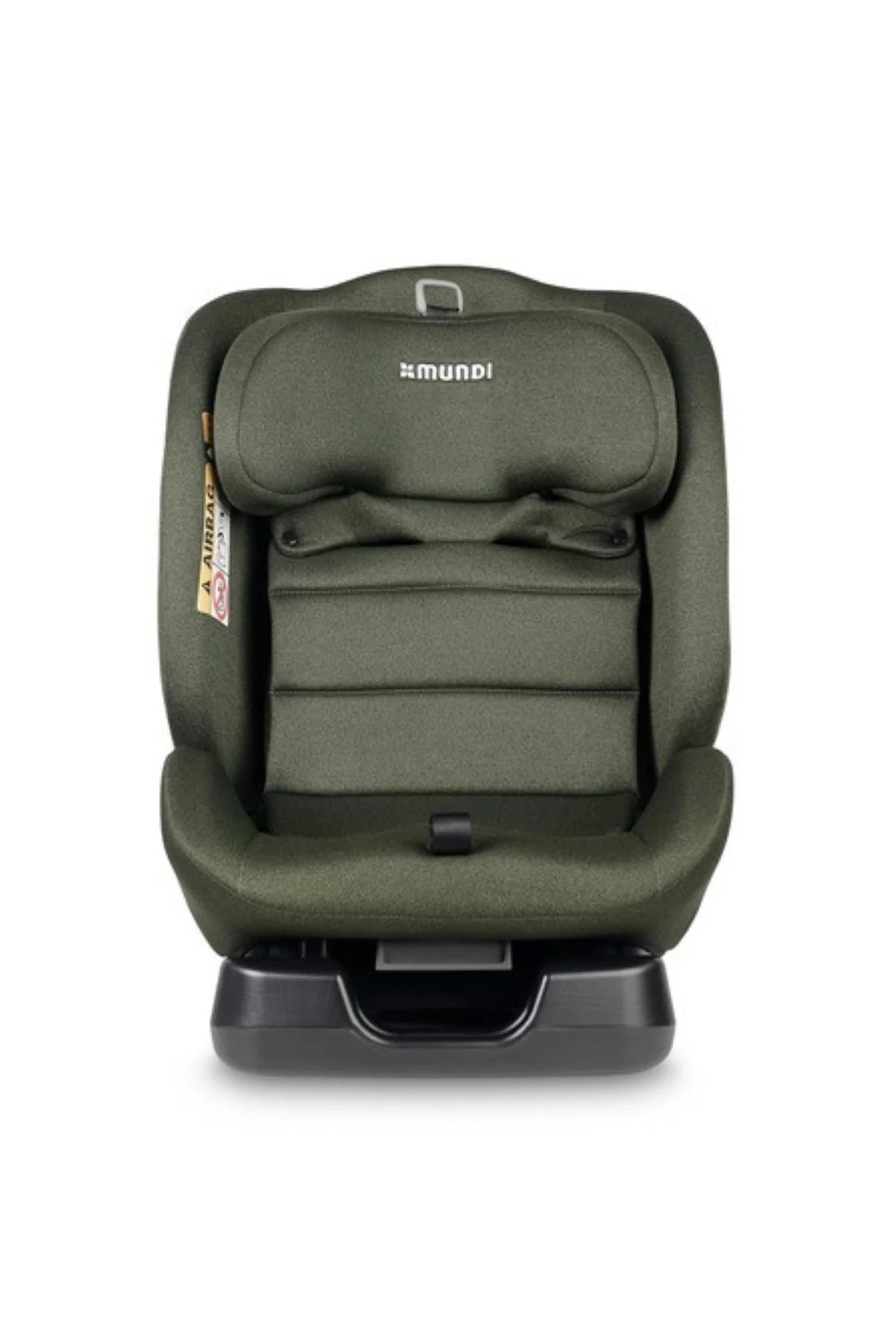 Detská autosedačka Mundi i-Size, khaki, 40–150 cm