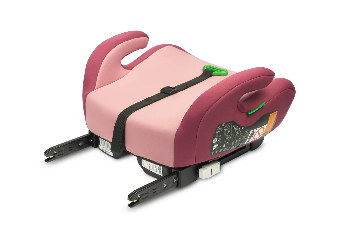 Podsedák do auta, isofix I-SIZE Puma - ružový