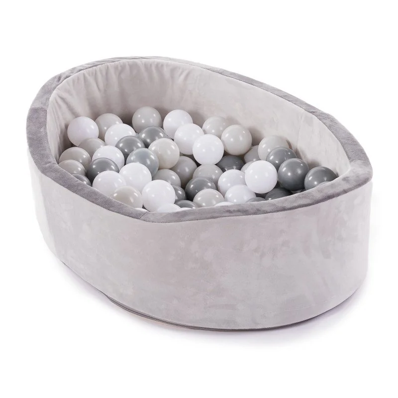 Bo Jungle bazénik s loptičkami B-Ball Pit Play Gym Grey