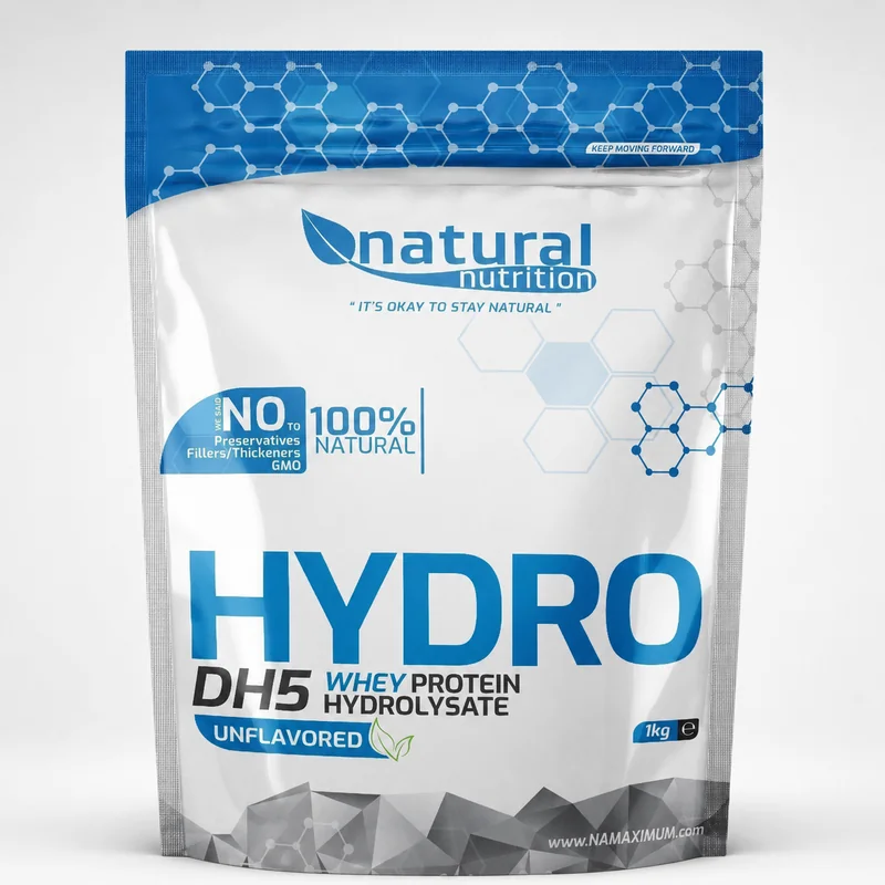 Hydro DH5 srvátkový hydrolyzát 1kg Natural