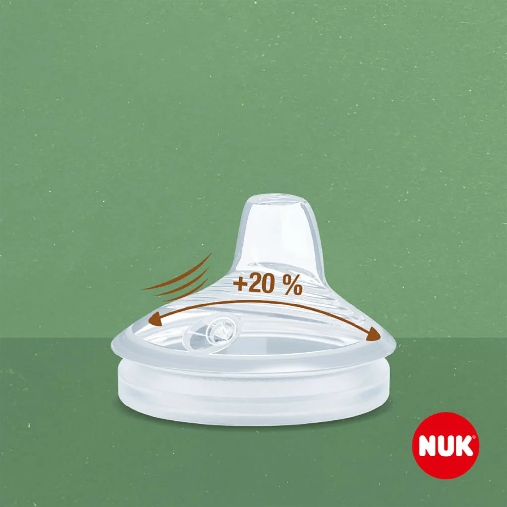 Náhradný náustok k fľaštičke NUK for Nature - 2 ks , 20C54569