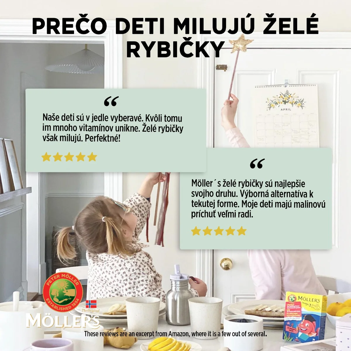 Möller´s Omega-3 Želé rybičky s malinovou príchuťou 45 žuvacích želé 45 tbl