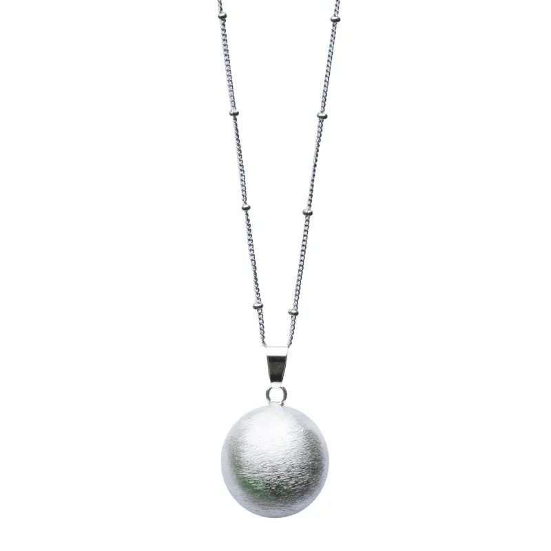 Bola tehotenská rolnička PURE ELEGANCE Silver