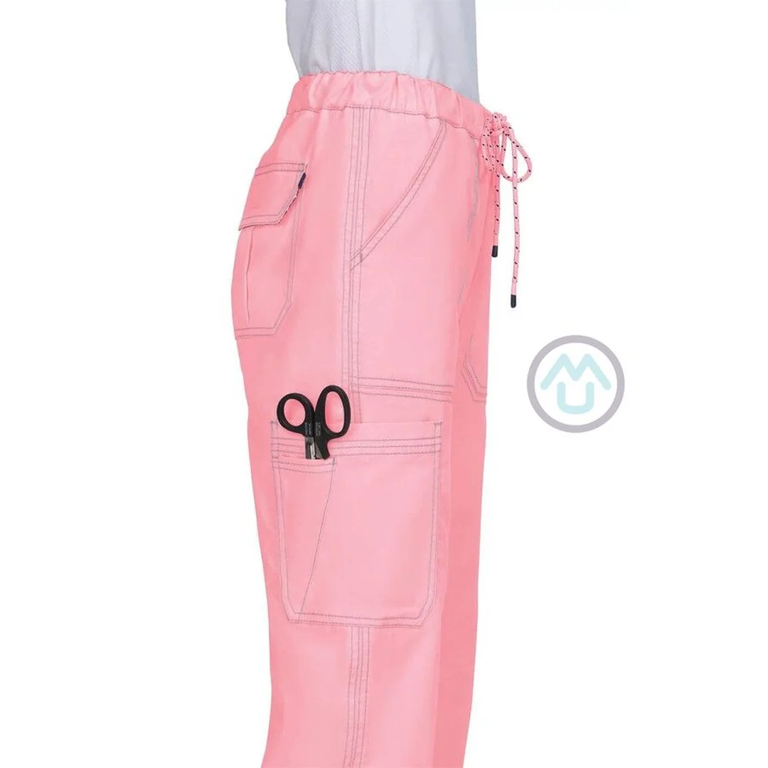 Dámske nohavice Giana Stretch - ružová 3XL