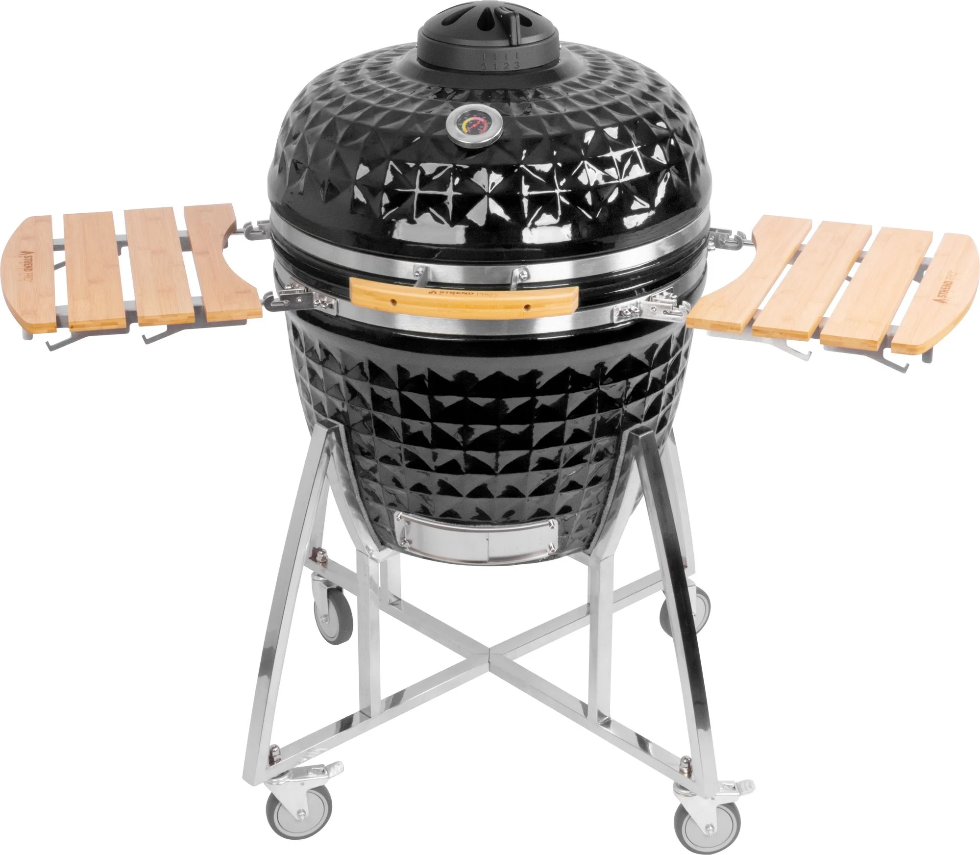 Strend Pro gril Kamado Egg 26", 1 ks Čierny