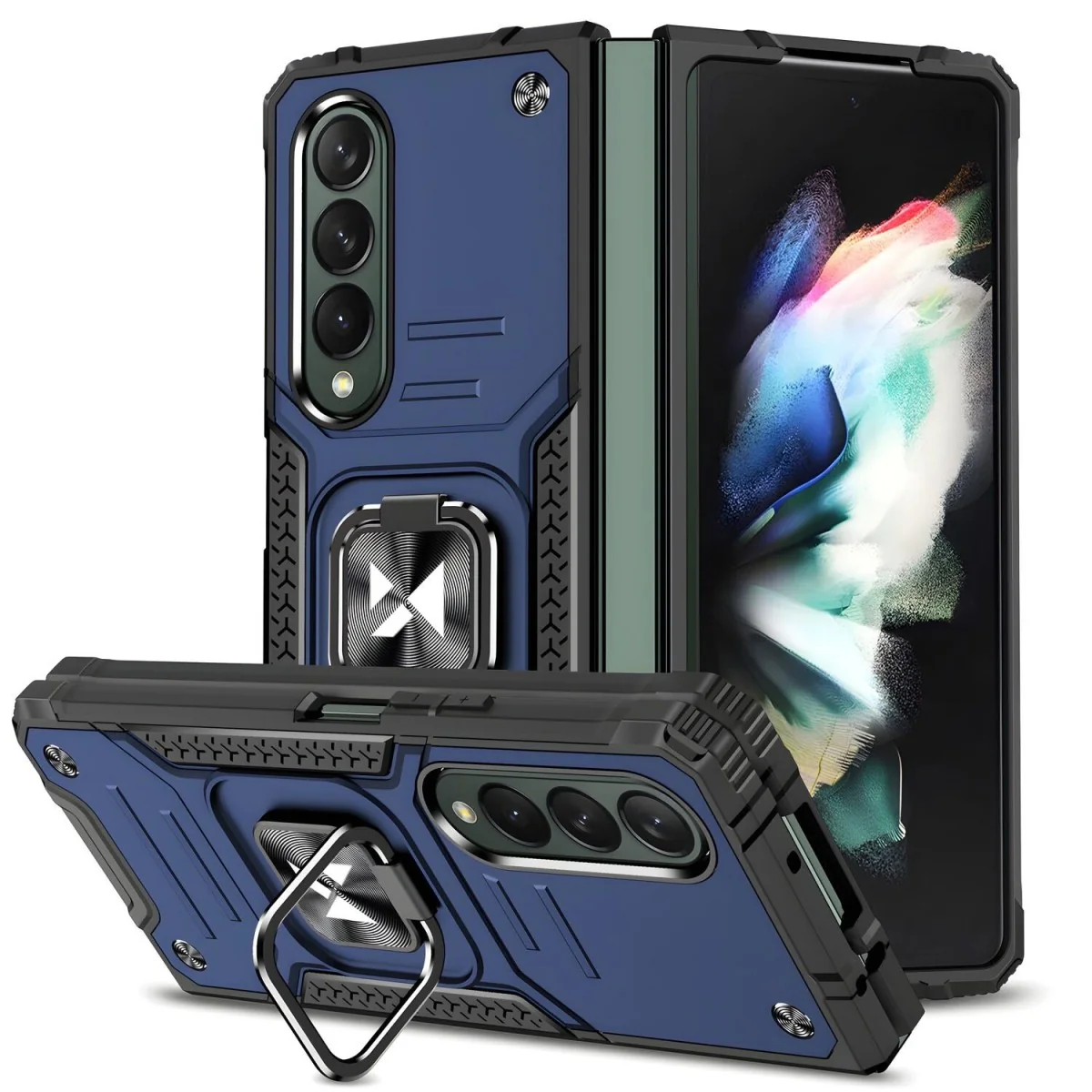 Puzdro Ring armor pre Samsung Galaxy Z Fold 4
