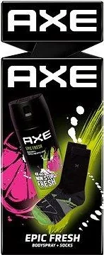 Axe Epic Fresh kazeta s ponožkami 1×1 ks, darčeková kazeta