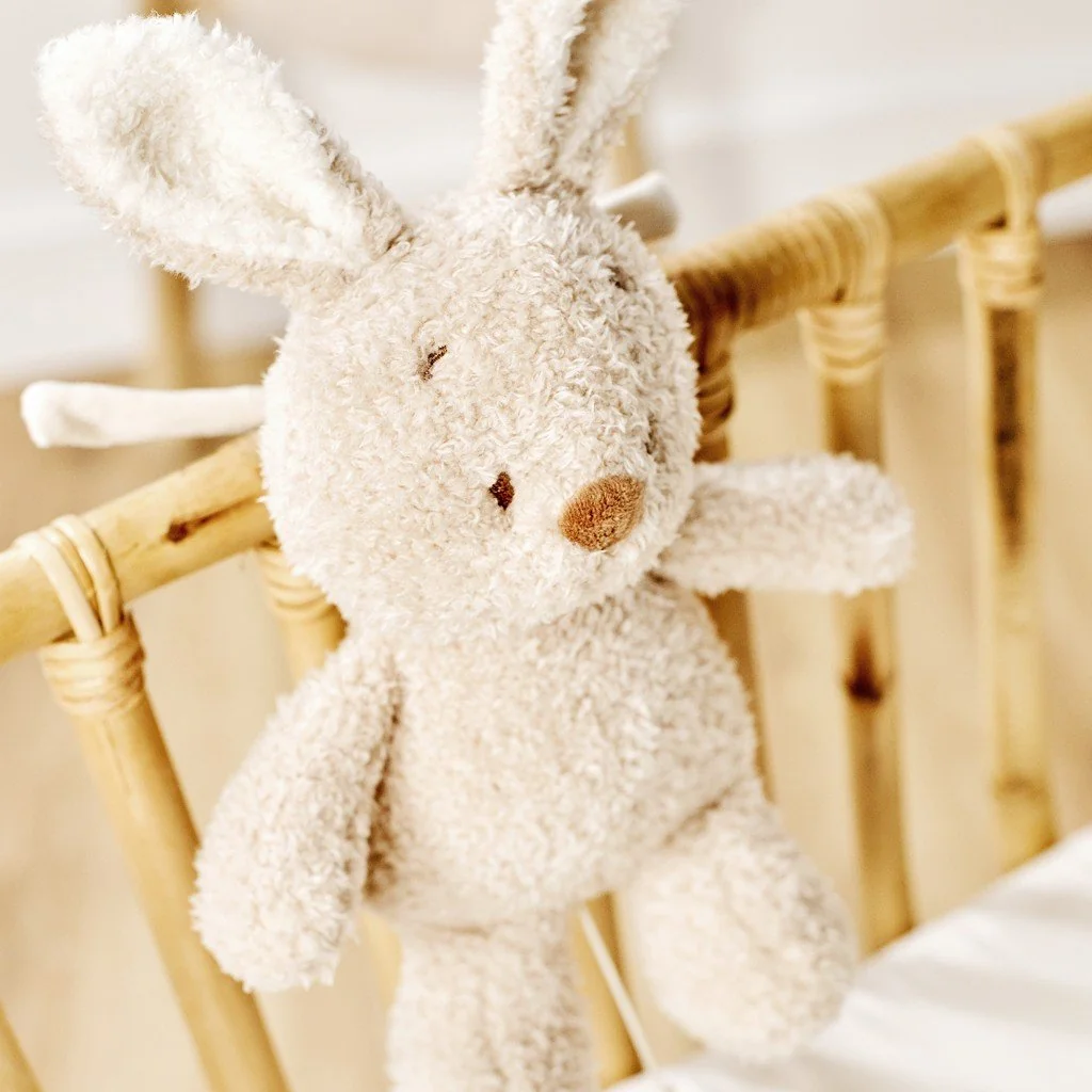Hračka plyšová hudobná Teddy zajačik 24 cm, 0m+