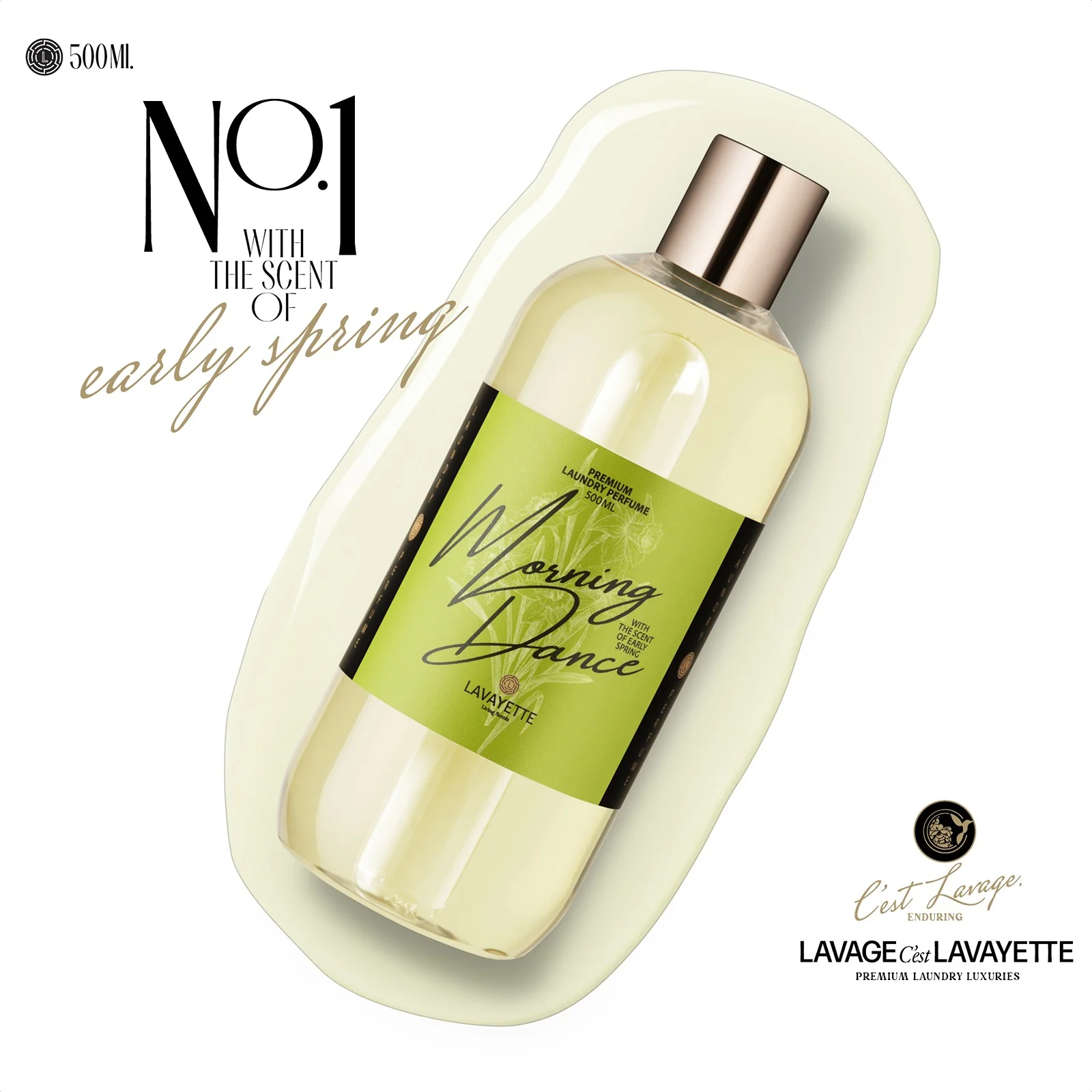 Parfum do prania Morning Dance 01 s vôňou skorej jari 500ml