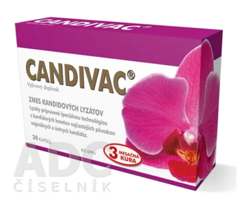 CANDIVAC 1×30 cps, výživový doplnok