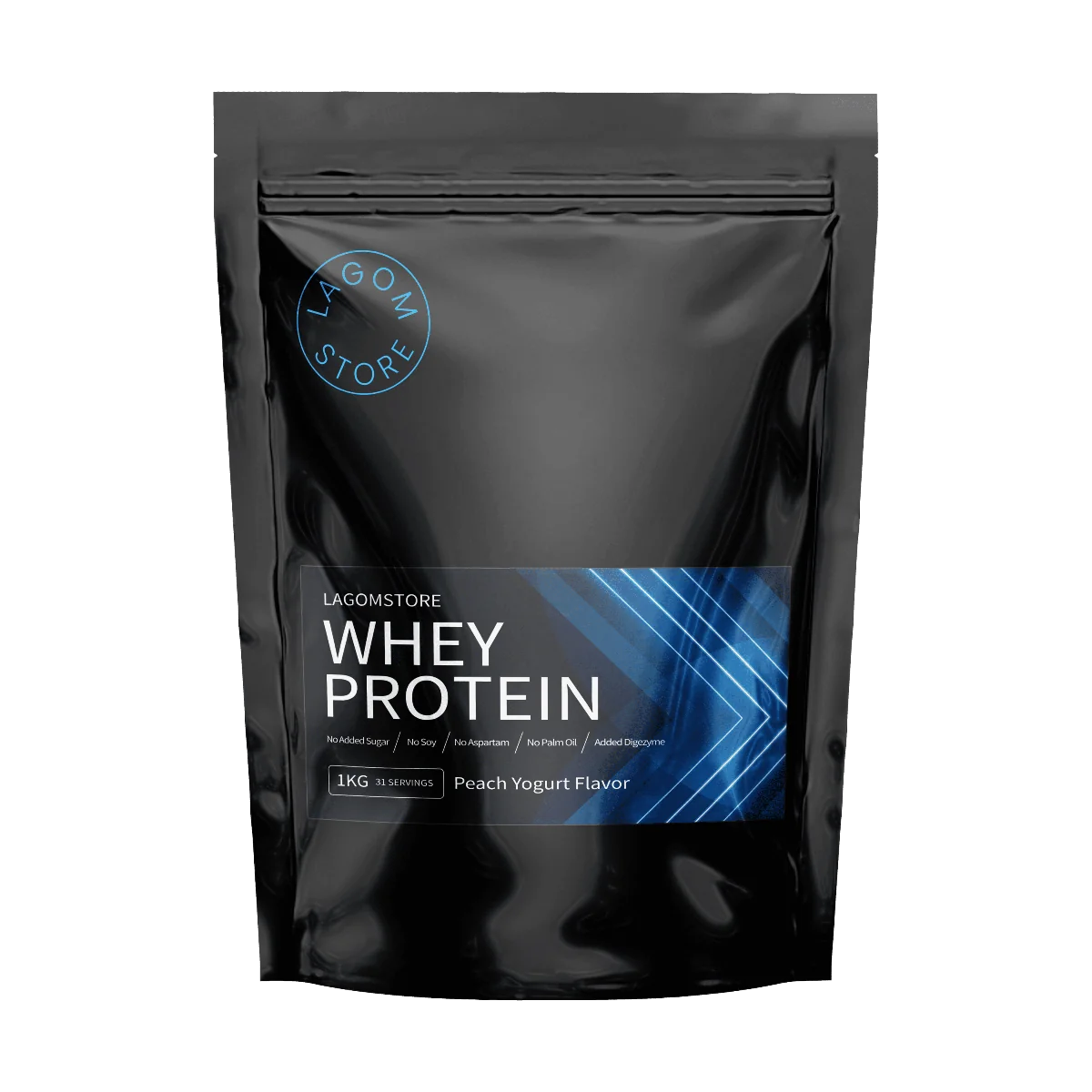Lagomstore Whey Protein jogurt-peach 1×1000 g, proteín