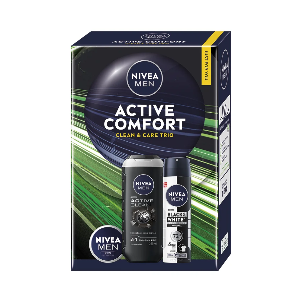 NIVEA MEN darčekové balenie pre aktívneho muža 1 set