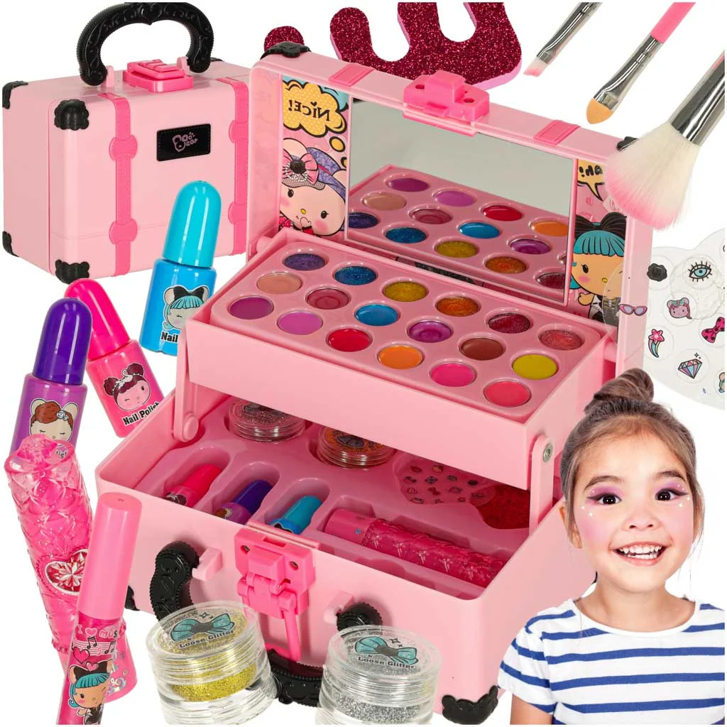 Kufrík make up a manikúra pre dievčatá kozmetická sada
