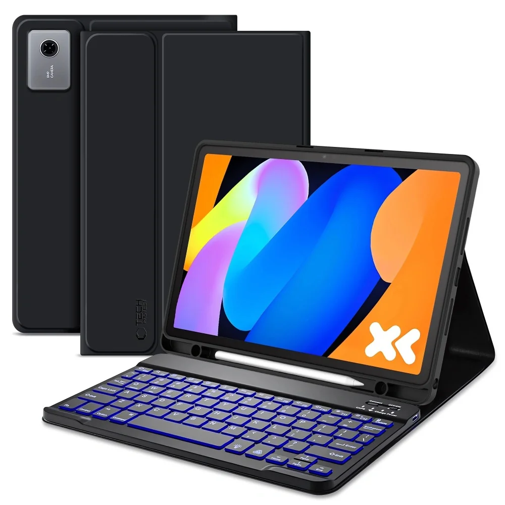 Tech-Protect SC Pen Keyboard puzdro s klávesnicou na Lenovo Idea Tab 11'' TB-336, čierne 1'' TB-336, čierne