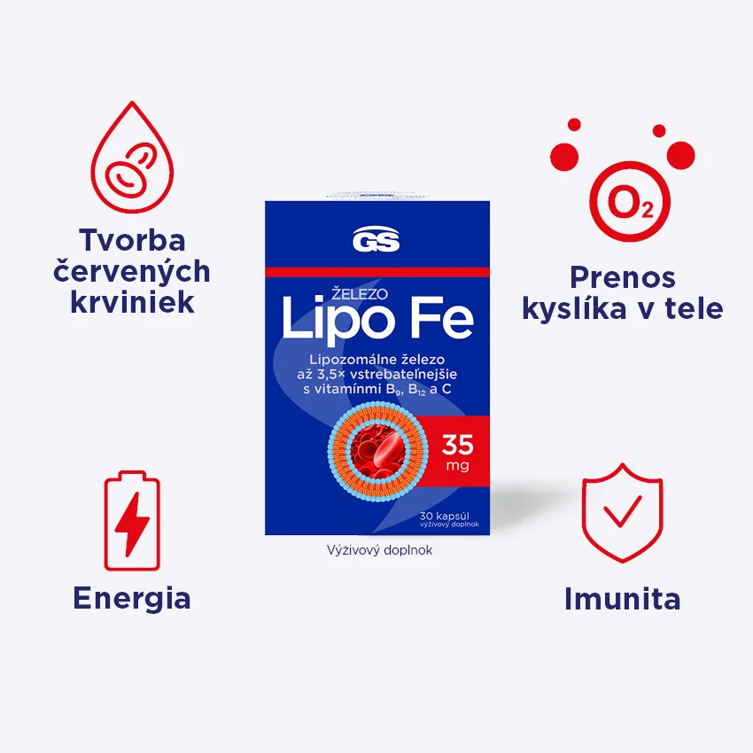 GS Železo Lipo Fe 30 cps